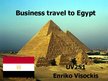 Prezentācija 'Business Travel to Egypt', 1.