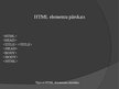 Prezentācija 'HTML programmēšanas valoda', 2.