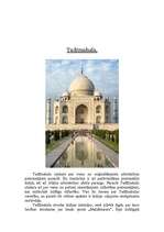 Referāts 'Tadžmahals', 1.