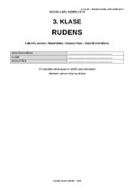 Paraugs 'Rudens darba lapu komplekts', 1.