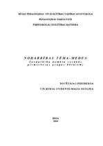 Konspekts 'Nodarbība 5-7 gadus veciem bērniem izmantojot Blūma taksonomiju', 1.