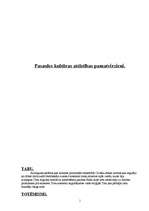 Konspekts 'Pasaules kultūras attīstības pamatvirzieni', 1.