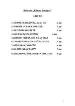 Konspekts 'Klimata izmaiņas', 1.