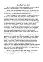 Eseja 'Jaunība ir laiks darīt', 1.