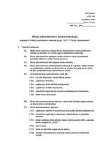 Paraugs 'Biroja administratora amata apraksts', 1.
