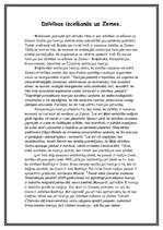 Eseja 'Dzīvības izcelšanās uz Zemes', 1.