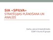 Prezentācija 'SIA "Spilva" stratēģijas plānošana un analīze', 1.