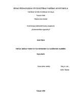 Referāts 'Tiešās ārējās vides un tās ietekmes uz uzņēmuma darbību', 1.
