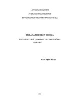 Referāts 'Tīkla sabiedrības teorija', 1.