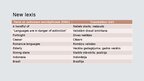 Prezentācija 'Why do languages die? – new lexis', 2.
