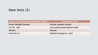 Prezentācija 'Why do languages die? – new lexis', 6.