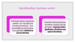 Prezentācija 'Kas ir intelektuālais īpašums?', 3.