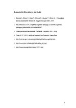 Referāts 'Pedagoga tālākizglītība - pedagoģiskā procesa pilnveides nosacījums', 9.