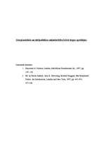 Konspekts 'Starptautiskā un iekšpolitikas mijiedarbība brīvā tirgus apstākļos', 1.