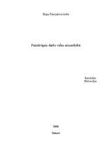 Referāts 'Vides aizsardzība', 1.