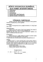 Konspekts 'Bērnu infekcijas slimības, kas noris ar izsitumiem', 1.