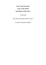 Konspekts 'Komentāra rakstīšana', 1.