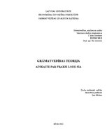 Prakses atskaite 'Grāmatvedības prakses atskaite', 1.