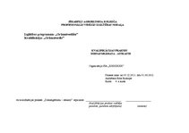 Prakses atskaite 'Kvalifikācijas prakses atskaite grāmatvedībā', 1.