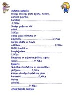 Paraugs 'Ēdienkarte bērnu svinībām', 2.