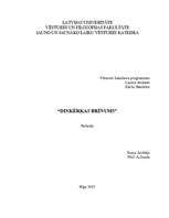 Referāts 'Dinkērkas brīnums', 1.