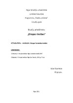 Konspekts 'Eiropas Savienības iestādes', 3.