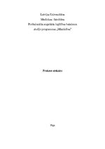 Prakses atskaite 'Skolas medmāsas darba vieta', 1.