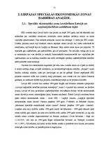 Diplomdarbs 'Speciālās ekonomiskās zonas kā uzņēmējdarbību veicinošs faktors uz Liepājas SEZ ', 31.