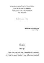 Eseja 'Morālās situācijas analīze', 1.