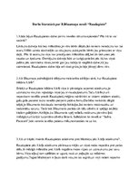 Konspekts 'Rūdolfa Blaumaņa novele "Raudupiete"', 1.