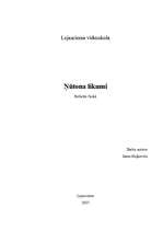 Referāts 'Ņūtona likumi', 1.