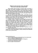 Eseja 'Migela de Servantesa Saaverdras romāns "Dons Kihots"', 1.