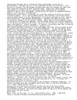 Eseja 'The Life and Philosophies of Jean-Jacques Rousseau', 1.