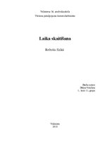 Referāts 'Laika skaitīšana', 1.