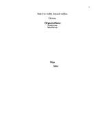 Referāts 'Organizēšana', 1.