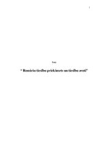 Eseja 'Romiešu tiesību priekšmets un tiesību avoti', 1.