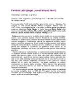 Referāts 'Fernāns Ležē', 1.