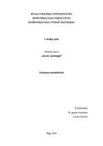 Referāts 'Dzimumu nevienlīdzība', 1.