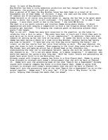 Eseja 'Big Brother', 1.