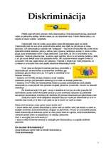 Referāts 'Diskriminācija', 1.