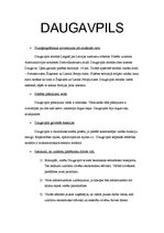 Konspekts 'Daugavpils', 1.