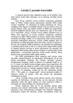 Eseja 'Latvija Otrā pasaules kara laikā', 1.