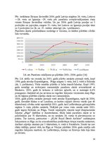 Diplomdarbs 'Pasažieru aviopārvadājumu attīstības perspektīvas Latvijā', 34.