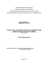 Diplomdarbs 'Zemes nomas īpatnības, prakse un ierobežojumi nekustamā īpašuma pārvaldībā', 1.