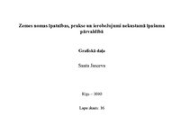 Diplomdarbs 'Zemes nomas īpatnības, prakse un ierobežojumi nekustamā īpašuma pārvaldībā', 64.