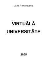 Referāts 'Virtuālā universitāte', 1.