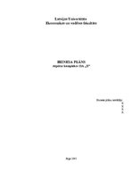 Biznesa plāns 'Atpūtas komplekss SIA "X"', 1.