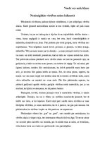 Eseja 'Nozīmīgākās vērtības mūsu laikmetā', 1.