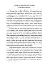 Konspekts 'Recenzija par grāmatu "TV Living: Television, Culture and Everyday Life"', 1.