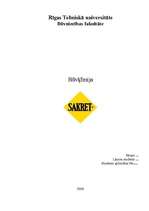 Referāts '"Sakret" rūpnīca', 1.